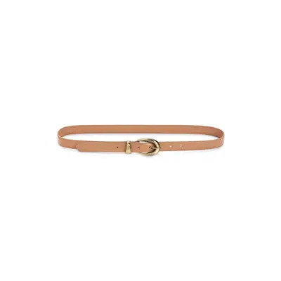 Treasure & Bond Maria Leather Belt in Saddle at Nordstrom, Size Small | Nordstrom