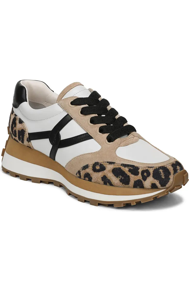 Valentina Leopard Contrast Sneaker (Women) | Nordstrom