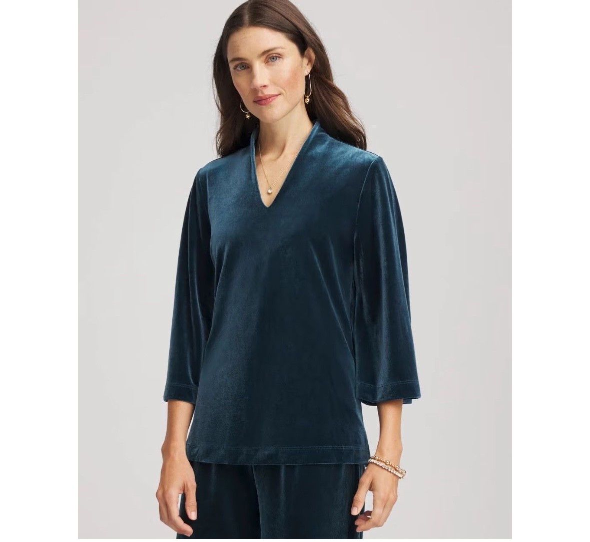 Chicos Comfortable Holiday 

This set is incredibly comfortable with stretchy fabric for lower feel so soft and luxurious a gorgeous teal blue color just perfect to go with your holiday accessories

#LTKHoliday #LTKGiftGuide #LTKMidsize