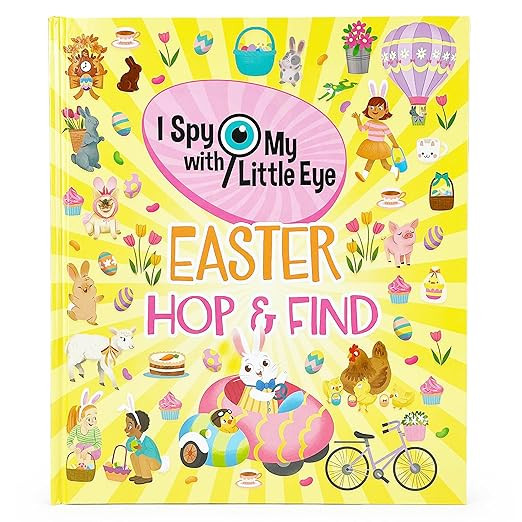 I Spy With My Little Eye Easter Hop & Find - Kids Egg Hunt Search, Find, and Seek Activity Book, ... | Amazon (US)