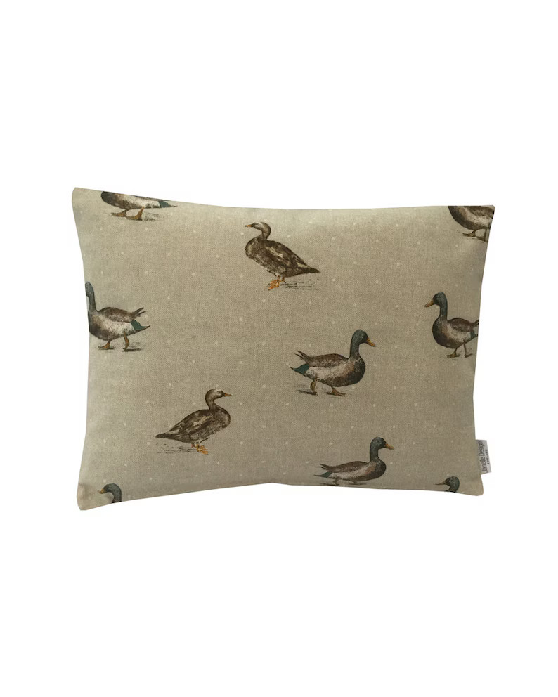 Mallard Ducks Game Birds' Beige, Brown Home Accessories Linen Country Throw Cushion Cover/sham Pi... | Etsy (US)