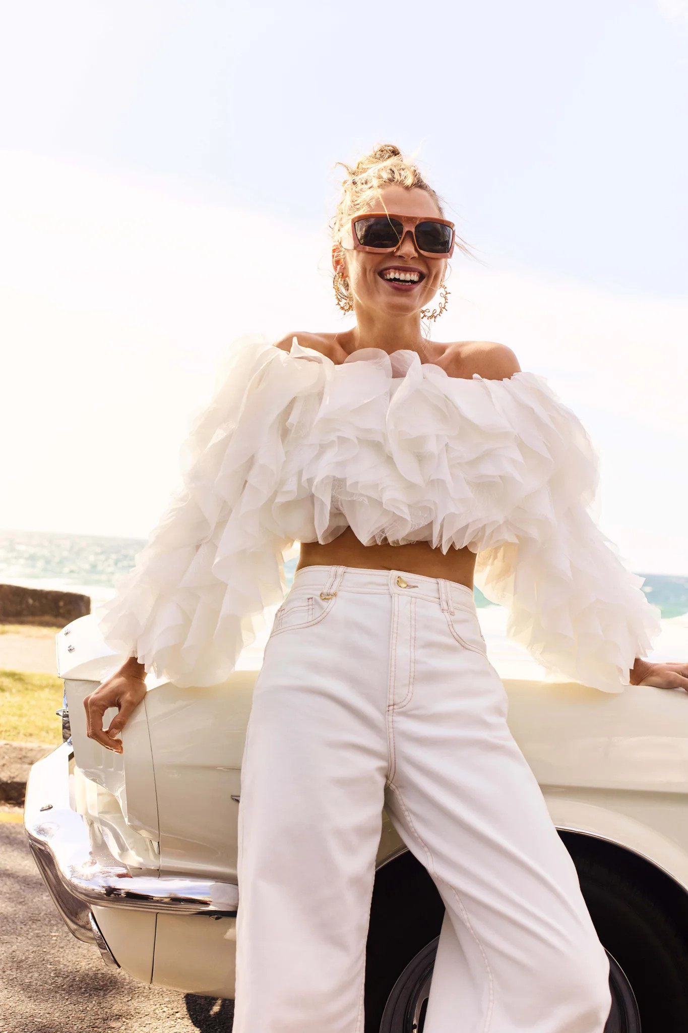 Fantasy Lace Top
  
    $315.00
    $395.00
  
      
      Buy now from USD $78.75 per fortnight | aje. (US, UK, Europe, ROW)