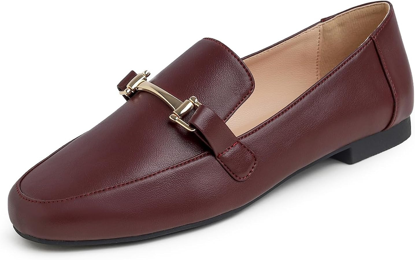Feversole Women's Fashion Trim Deco Loafer Slippers | Amazon (US)