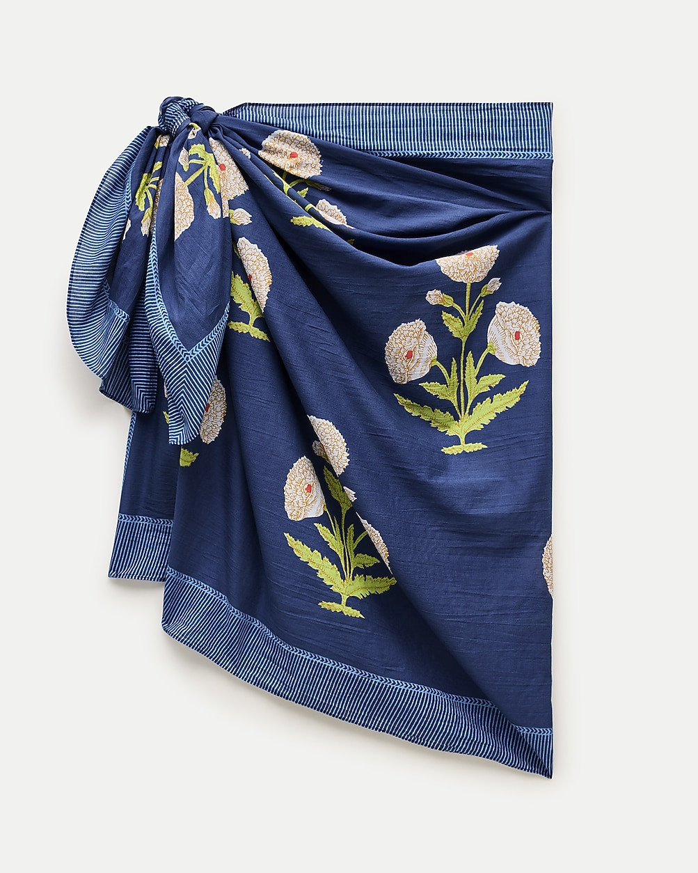 Cotton sarong in prints | J. Crew US