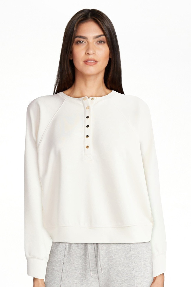 Scoop Women’s New Scubaknit Raglan Henley Top, Sizes XS-XXL | Walmart (US)