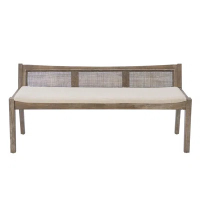 Donner Cane Back Cushioned Bench | Wayfair North America