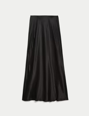 Satin Maxi Slip Skirt | M&S Collection | M&S | Marks & Spencer IE