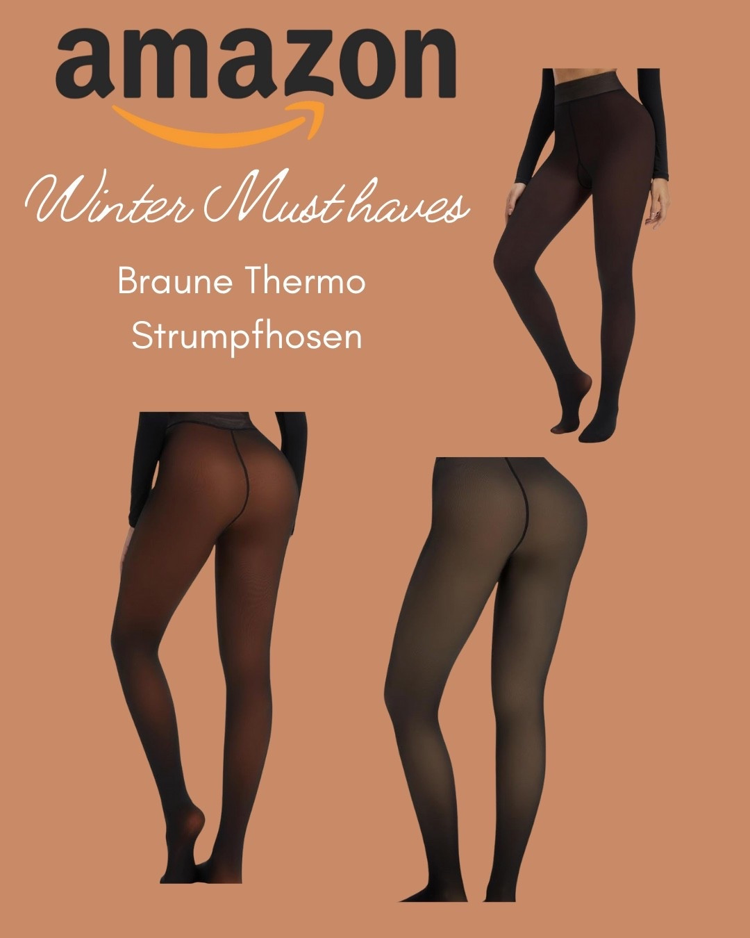 Schwarze und helle Hautfarbe Strumpfhosen passen nicht zu allem, während braune Strumpfhosen für fast jedes Outfit ein Match sind! Ich trage Größe L in den Strumpfhosen.

#LTKmidsize #LTKcurves #LTKwinter