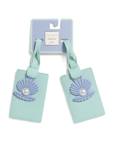 2pk Shells Luggage Tags | TJ Maxx