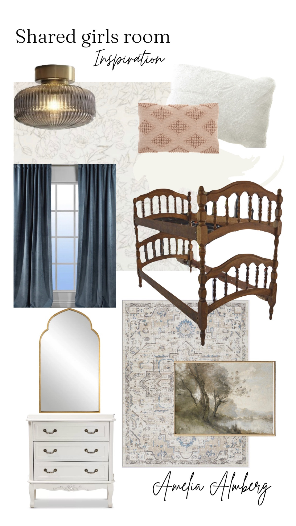 I’m at least a year away from my girls sharing a room but I figured having a plan in place never hurts  

#LTKfamily #LTKhome #LTKkids