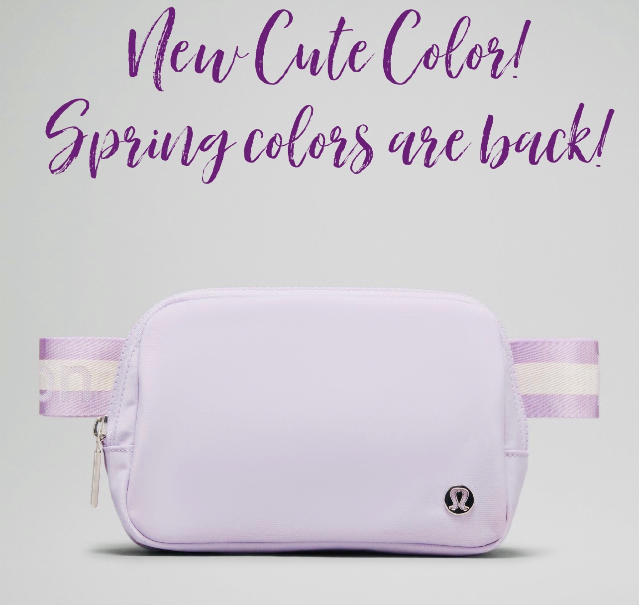 The best selling belt bag is back and refreshed!🥹😉💜💜 Spring colors are back, some have longer straps, new cute colors like this one are out just in time for your Spring travels☺️😘😘Grab yours before they run out of stock!☺️








#ltkU #ltkgiftguide #ltkfitness #ltkworkwear #beltbag #lilac #lavenderbag #travelbag #lululemon #ltkfindsunder100 #springbags #everydaybag

#LTKfindsunder50 #LTKtravel #LTKitbag