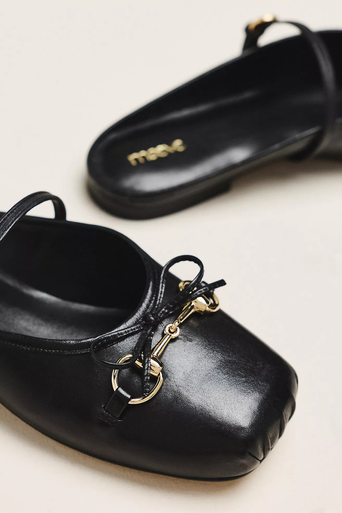 Maeve Horsebit Mule Ballet Flats | Anthropologie (US)