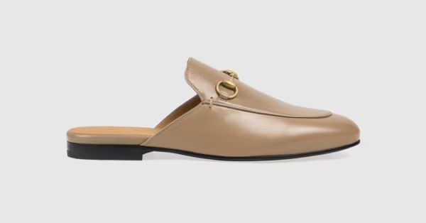 Gucci Women's Princetown leather slipper | Gucci (UK)