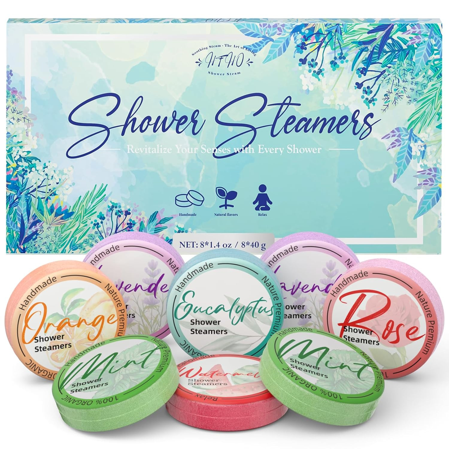 Shower Steamers Aromatherapy 8 PACK - Gifts for Women, Shower Bombs with Essential Oils, Self Car... | Amazon (US)