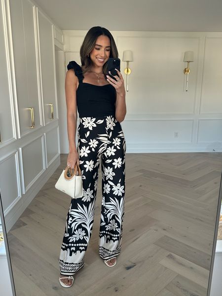 Abercrombie tank is 20% OFF + 15% OFF and Mango pants are 30% OFF when you spend 200 (code EXTRA30). Size XS black tank and size 4 in floral wide leg pants 






Vacation outfit
Beach outfit

#LTKunder100 #LTKstyletip #LTKsalealert