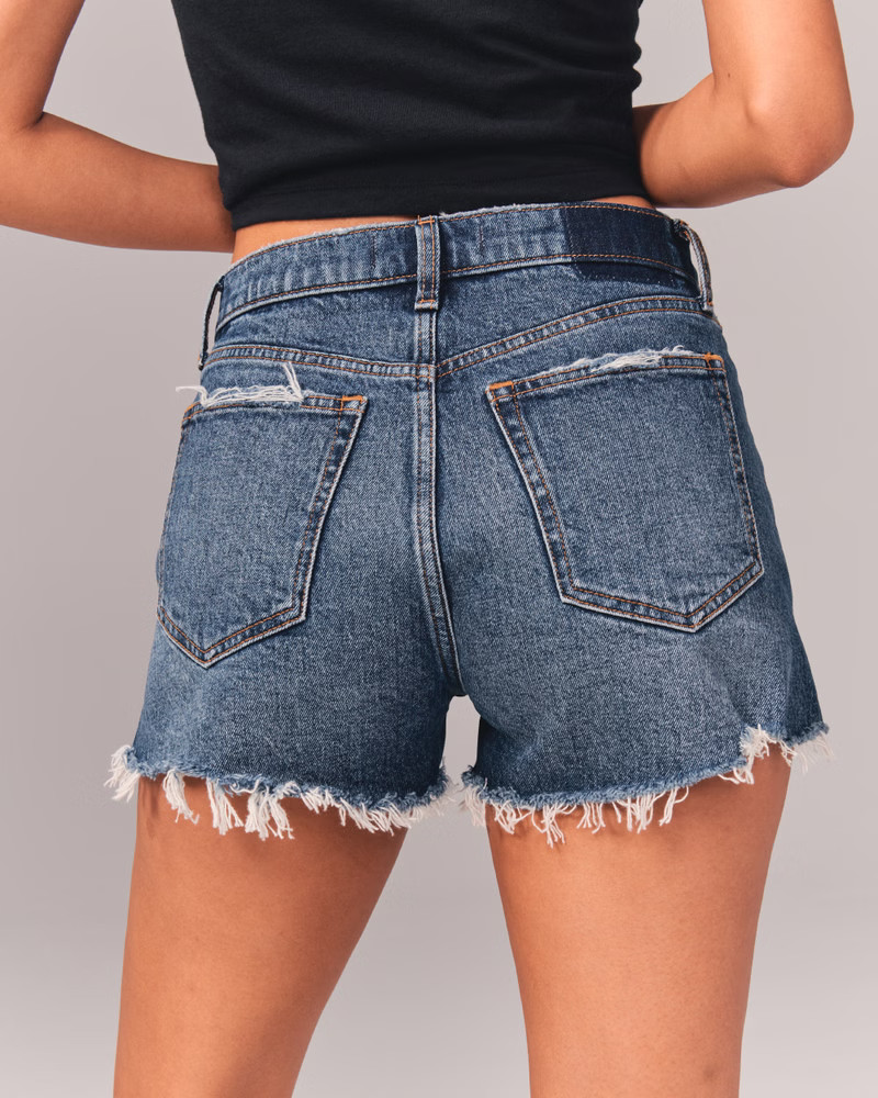 High Rise Mom Shorts | Abercrombie & Fitch (US)