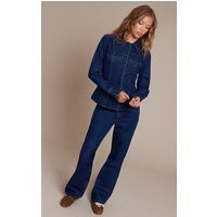 Indigo High Waist Straight Leg | PrettyLittleThing US