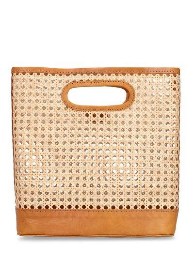 Nell rattan top handle bag - Bembien - Women | Luisaviaroma | Luisaviaroma