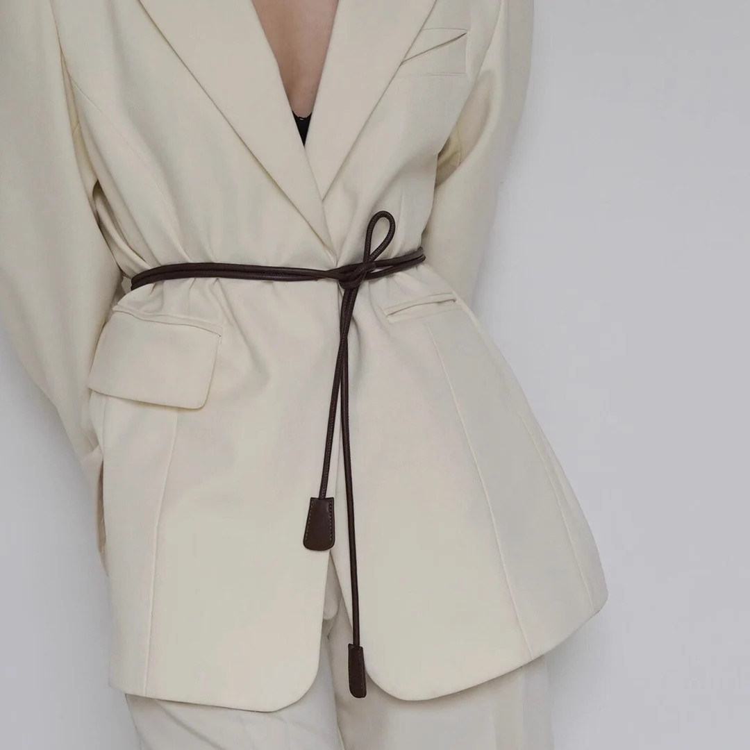 Microfiber Leather Rope Knotted Belt | Etsy (US)