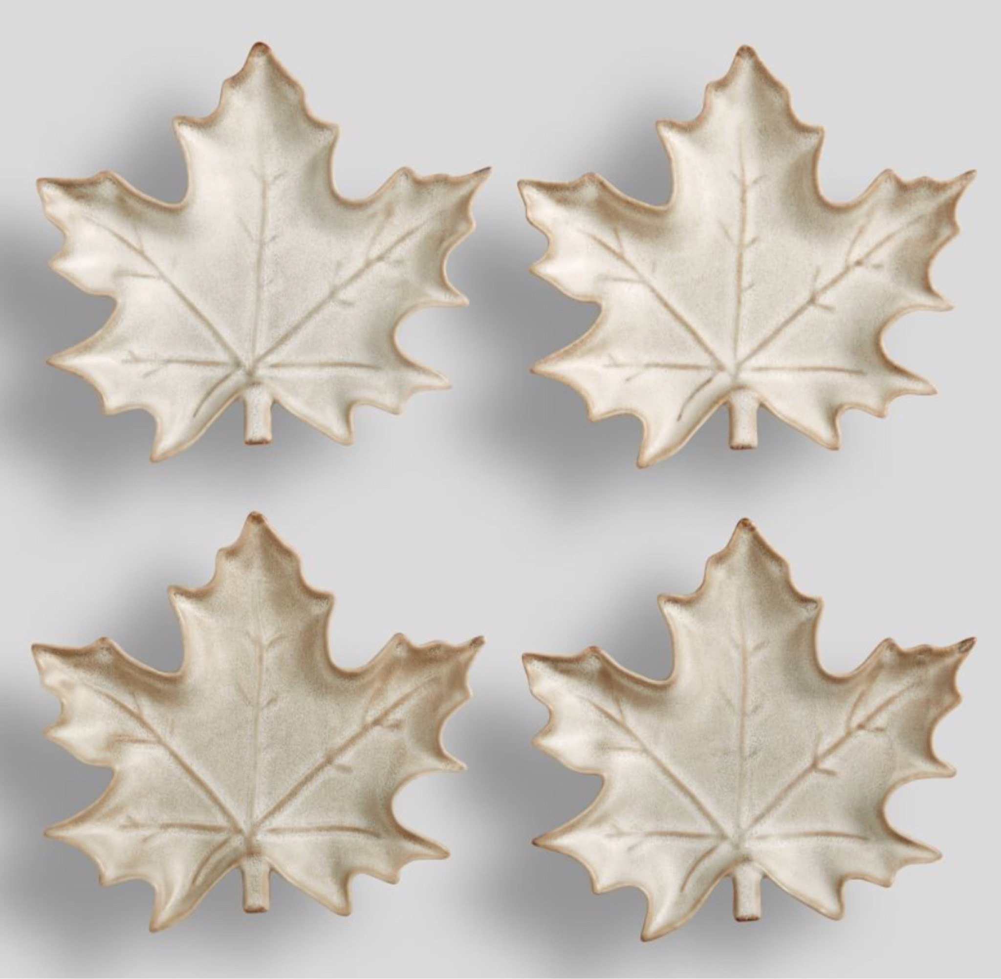 Maple Leaf plates - set of 4

#potterybarn
#falldecor
#thanksgiving

#LTKSeasonal #LTKHoliday #LTKGiftGuide