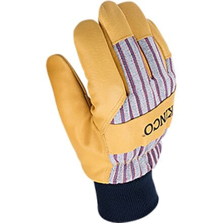 Kinco 1927KW Lined Premium Grain Pigskin Palm Glove + Knit Wrist - Accessories | Backcountry