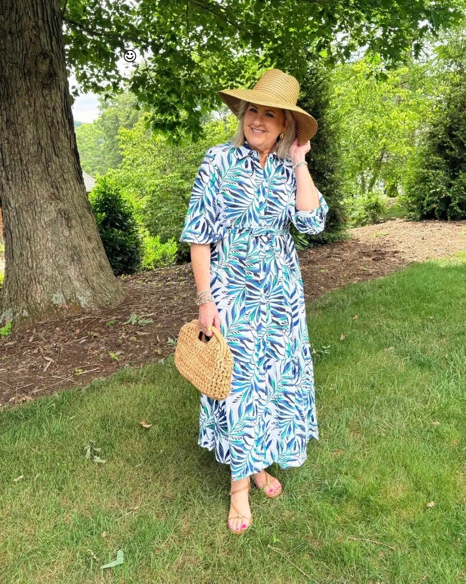 A beautiful maxi dress for Summer! I’ve added some fun, Summer accessories. I’m wearing a size 1.5 dress.

#LTKWorkwear #LTKOver40 #LTKootd