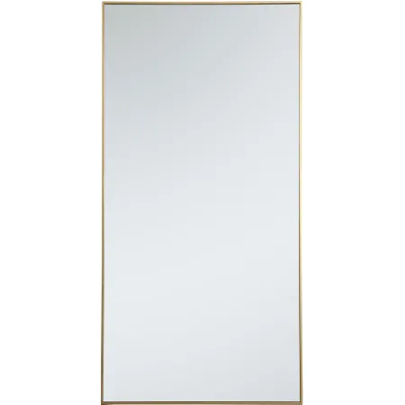Eternity 72" x 36" Rectangular Beveled Metal Framed Full Length Mirror | Build.com, Inc.