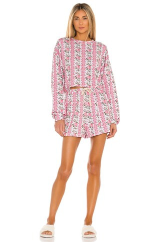 x LoveShackFancy Blooming Heirloom Cropped Sweat and Shorts
                    
                ... | Revolve Clothing (Global)