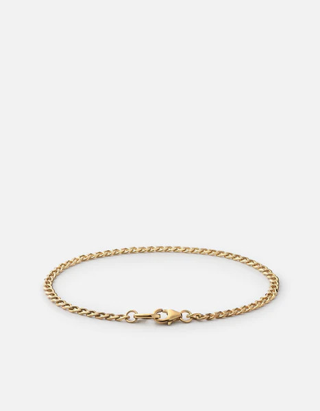 Annex Cuban Chain Bracelet II, 14k Gold | Miansai
