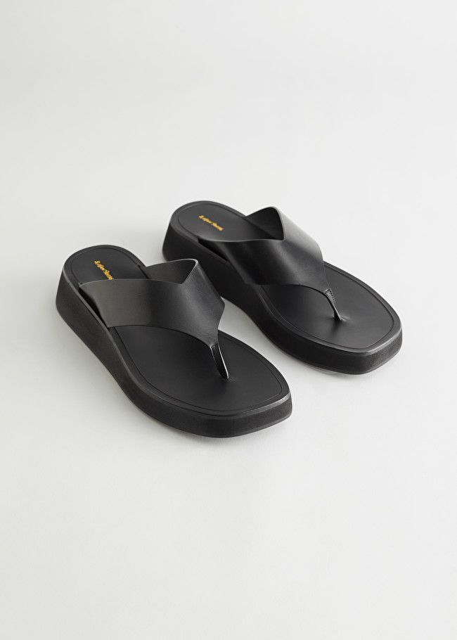 Leather Thong Strap Sandals | & Other Stories (EU + UK)