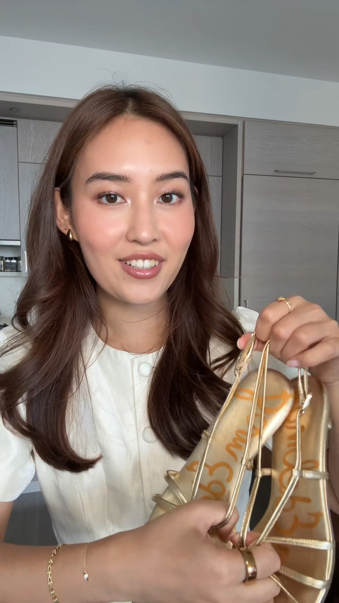 These are true to size — I wear a size 8! So comfortable, I even ran to the subway and subsequently walked 15k steps without any pain! Such great comfortable summer kitten heels that go with any outfit

#LTKShoeCrush #LTKStyleTip #LTKSeasonal