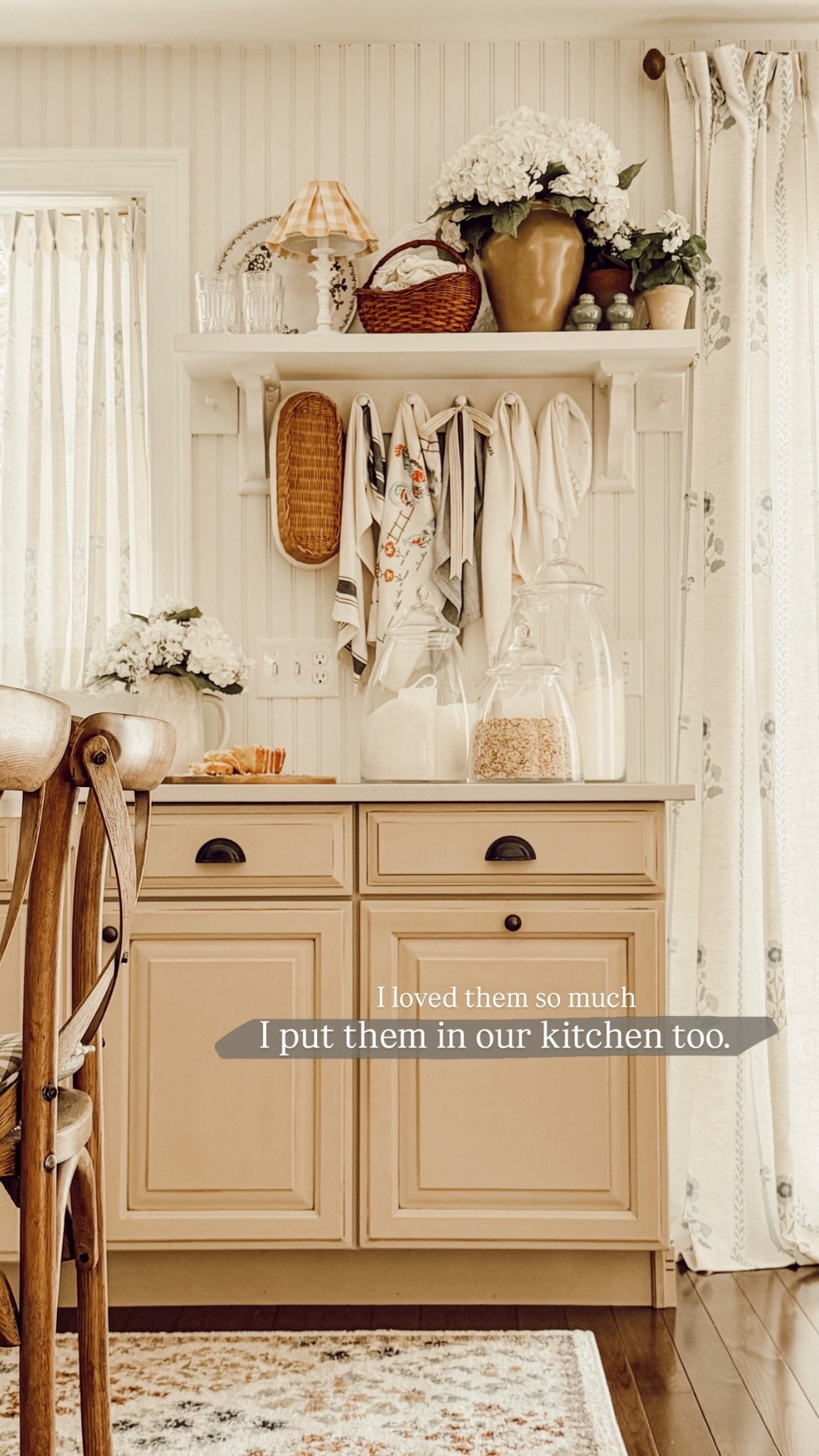 I loved them so much I put them in our kitchen too.