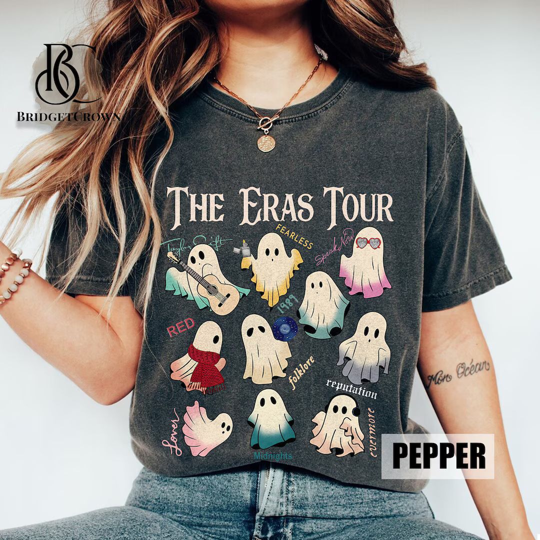 The Eras Tour Ghost Comfort Colors Shirt, Halloween Eras Tour Shirt, In My Horror Eras Shirt, Hal... | Etsy (US)