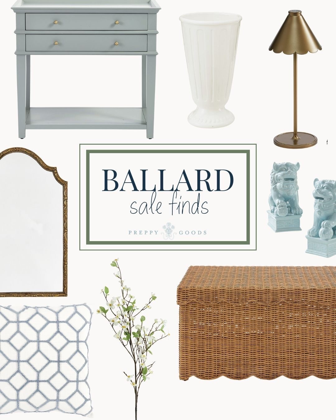 Ballard sale finds. Get up to 75% off select items. I love this scallop detail trunk and arched mirror for a living room update. 

#LTKSaleAlert #LTKSeasonal #LTKHome