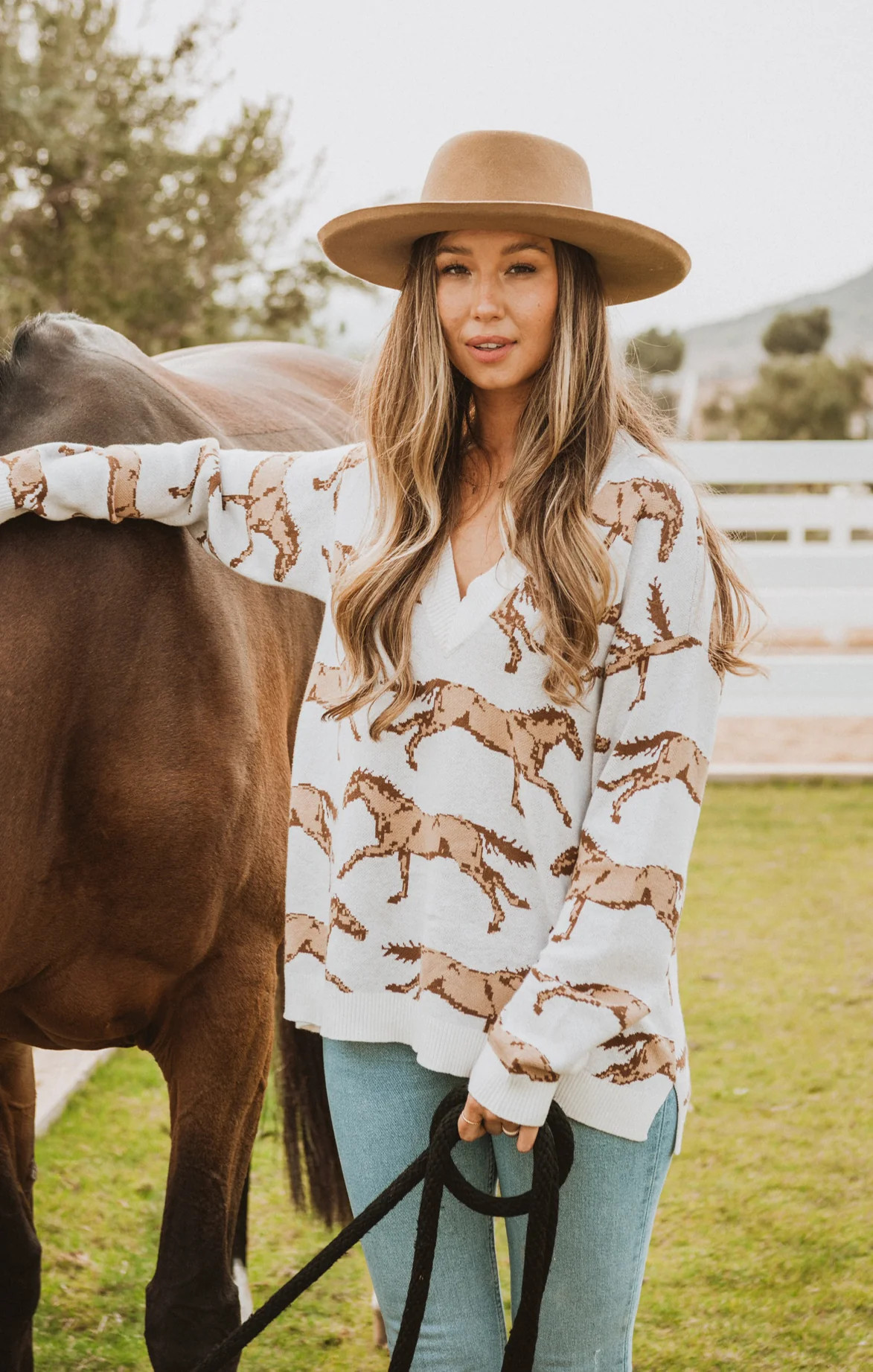 Gilligan Sweater ~ Running Horses Knit | Show Me Your Mumu