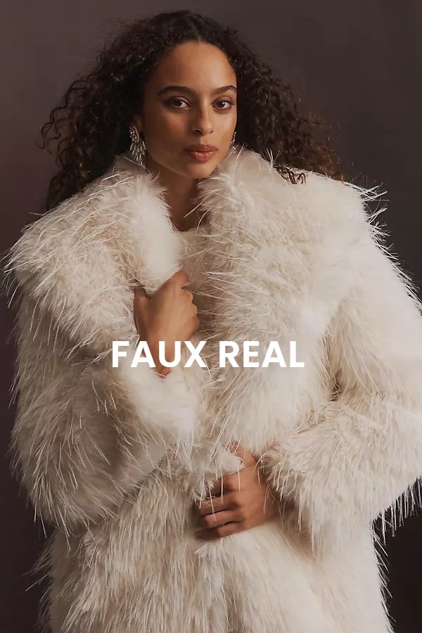 Faux real- faux fur at real good prices. 

#LTKSeasonal #LTKPetite