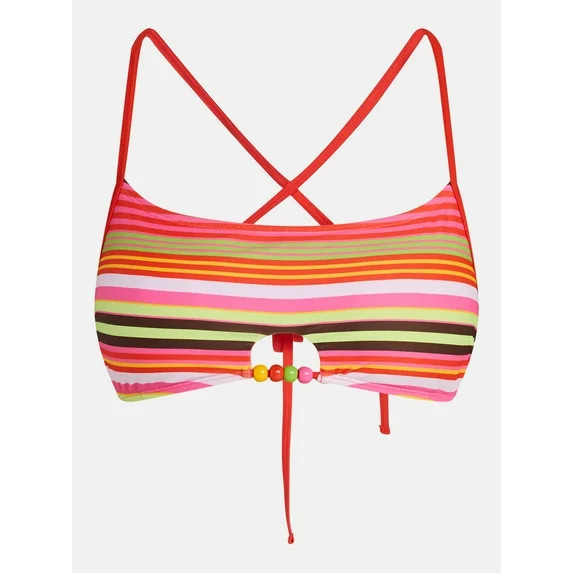 No Boundaries Bralette Bikini Top, Women’s XXS-XXL | Walmart (US)