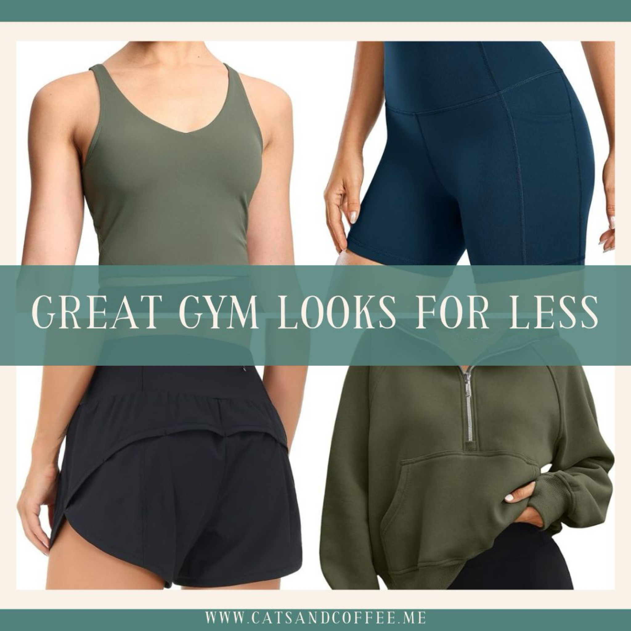 Great Gym Looks for Less From Amazon - While I certainly love my Lululemon workout pieces, sometimes the prices can be a bit much, especially for basics. (Although I do still swear by their align leggings.) So, I've been searching out some great alternatives at lower price points to help fill out some gaps in my workout wardrobe. Here are my top finds for high end workout clothes for less from Amazon:

#LTKActive #LTKFindsUnder50 #LTKFitness
