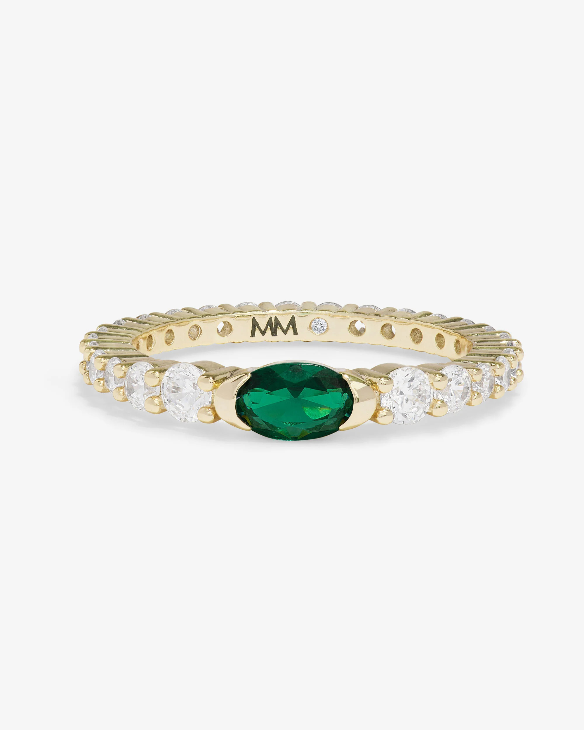 The Maven Ring - Gold|Emerald - 6 | Melinda Maria Jewelry