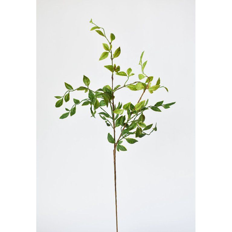 32" Faux Nandina Leaf Stem | Walmart (US)