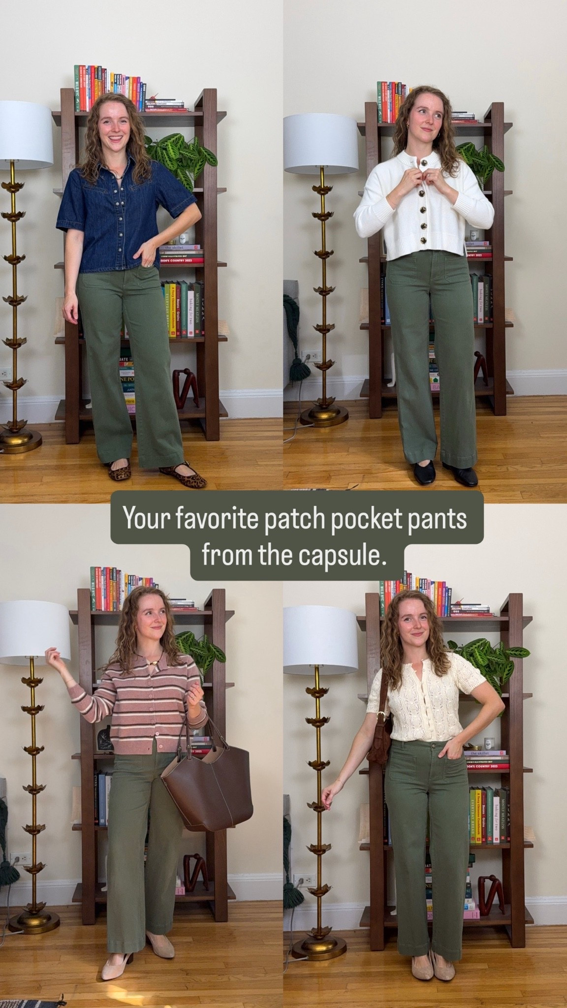 Teacher outfits with my favorite patch pocket green pants. Wearing 0 petite. I’m 5ft 2 117 lbs #teacheroutfit #workwear

#LTKWorkwear #LTKSaleAlert