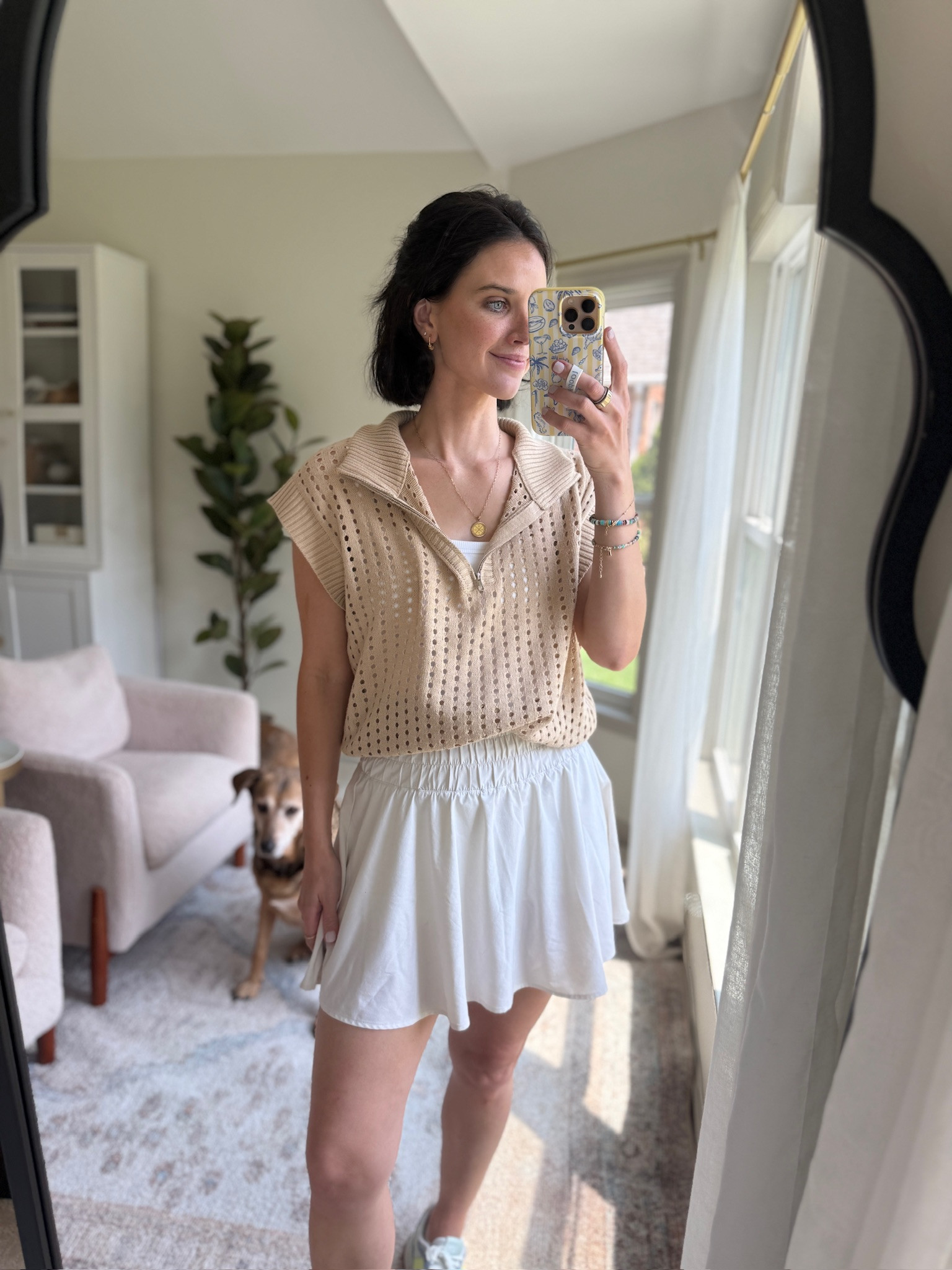 Perfect transitional outfit look!

wearing a small

amazon, amazon outfit, fall outfits, ruffle shorts, cotton tank top, crochet sweater, hallie ragan

#LTKgrwm #LTKootd #LTKSeasonal