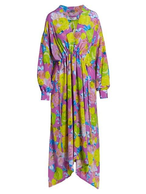 Bridge Floral Silk Dress | Saks Fifth Avenue