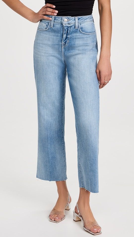 Wanda Crop Wide Leg Jeans | Shopbop