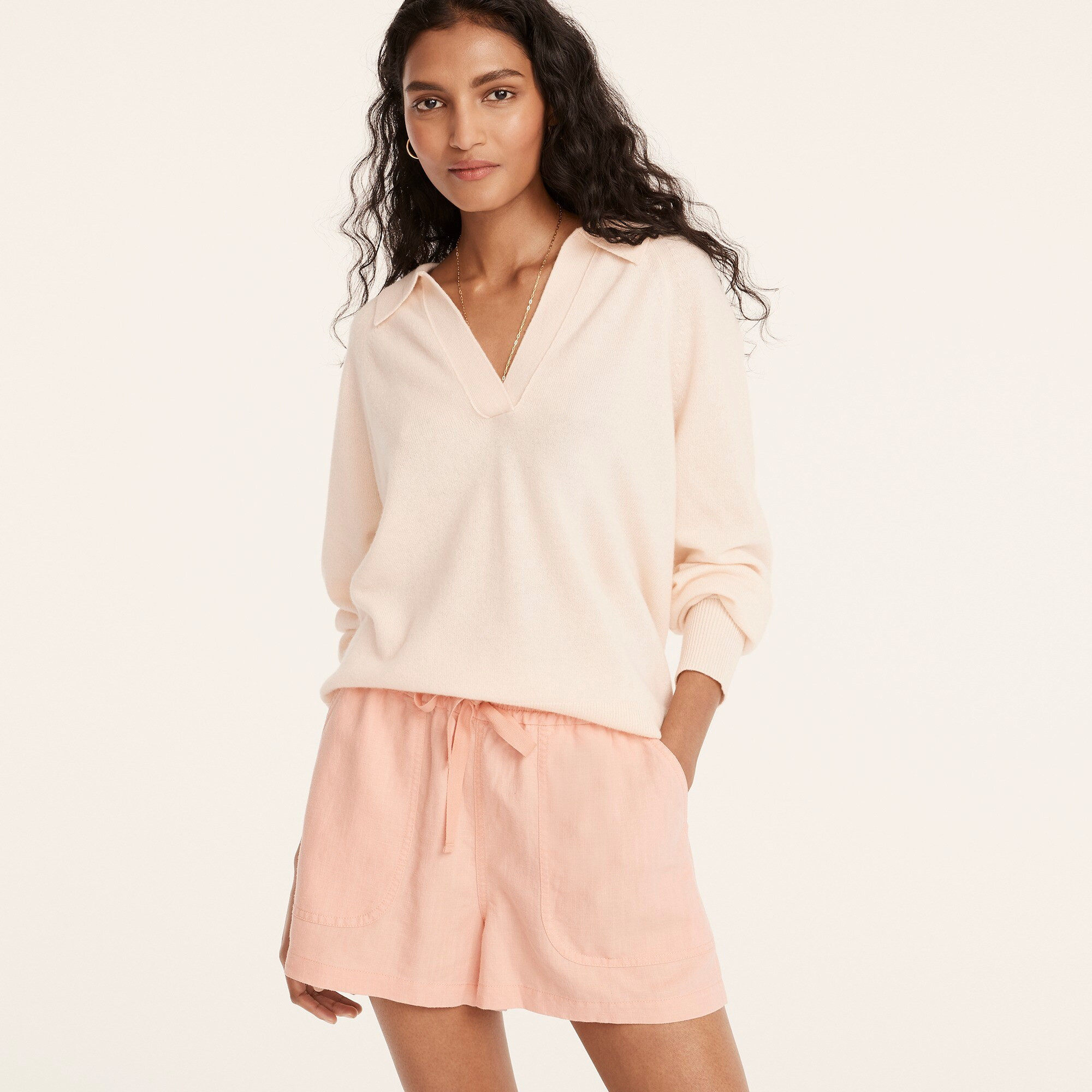 Seaside short in linen blend | J. Crew US