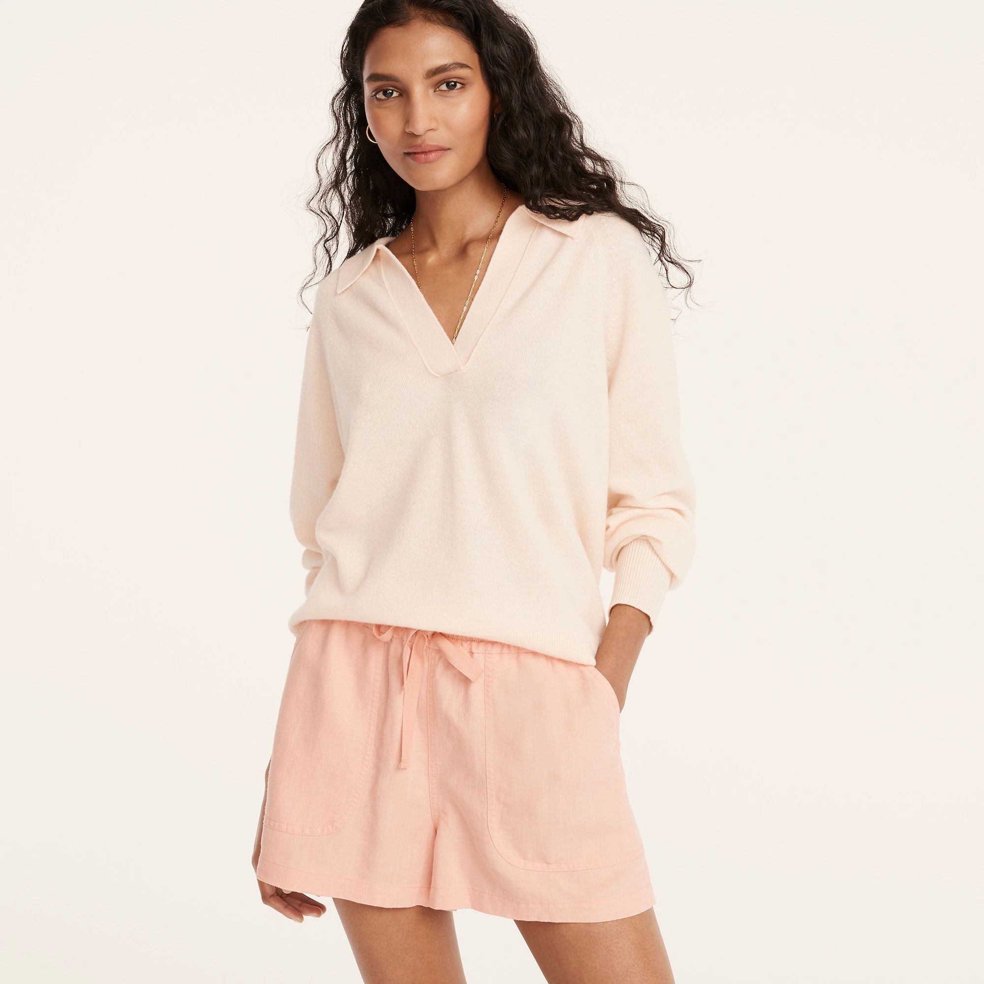 Seaside short in linen blend | J.Crew US