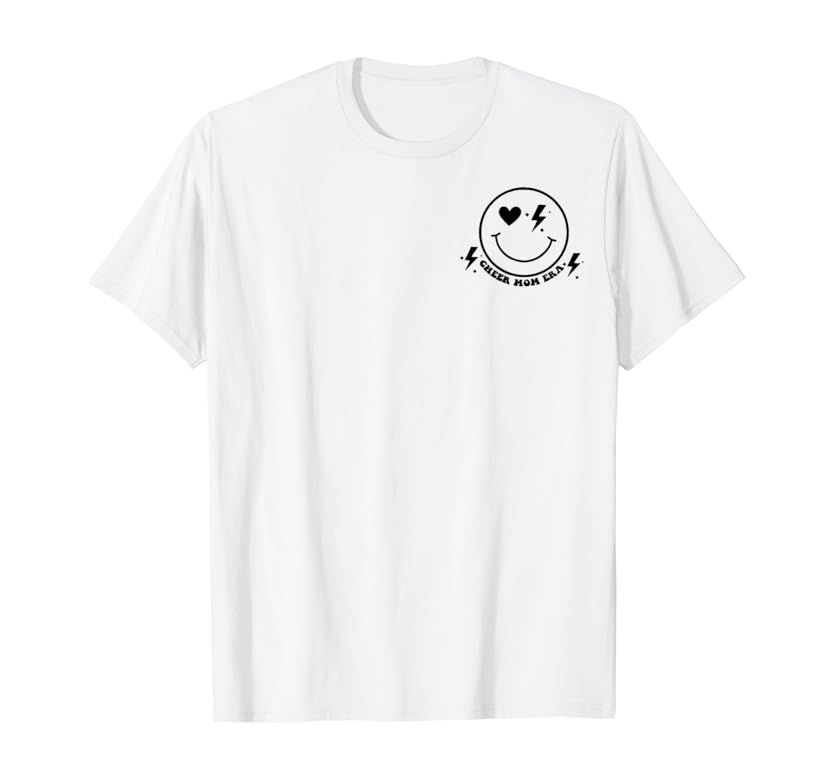 (2 sides) In My Cheer Mom Era T-Shirt | Amazon (US)