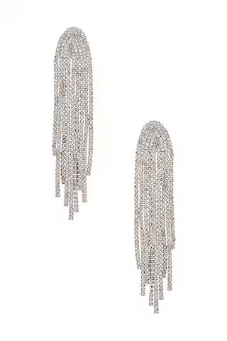 Casino Earrings in Silver | Revolve Clothing (Global)