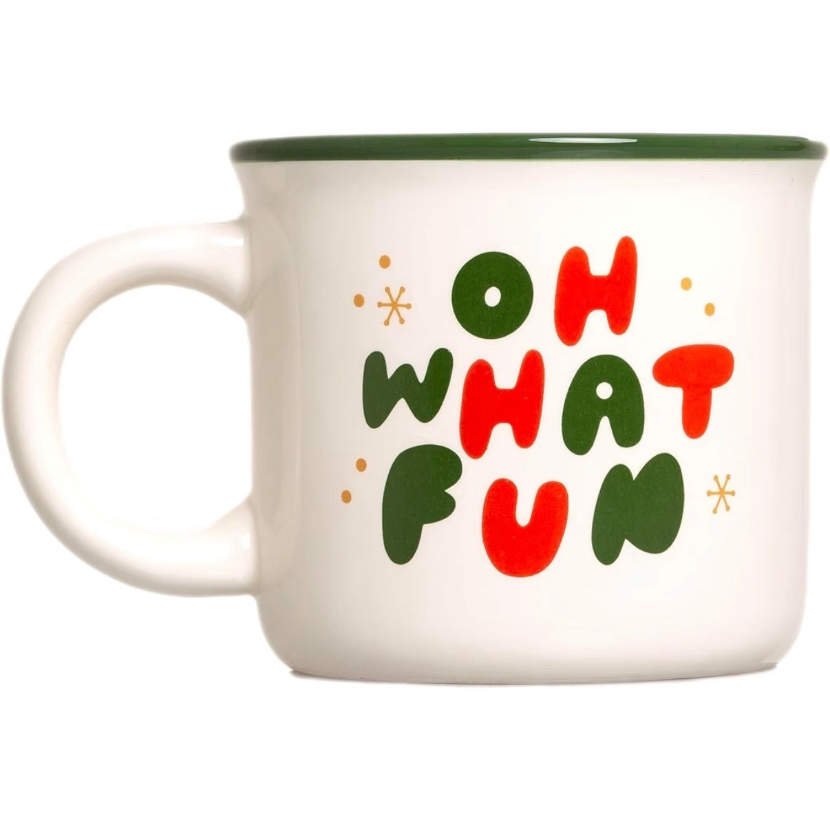 Pearhead Oh What Fun Christmas Camper Mug, Holiday Coffee Cup, 15 oz

Christmas mugs