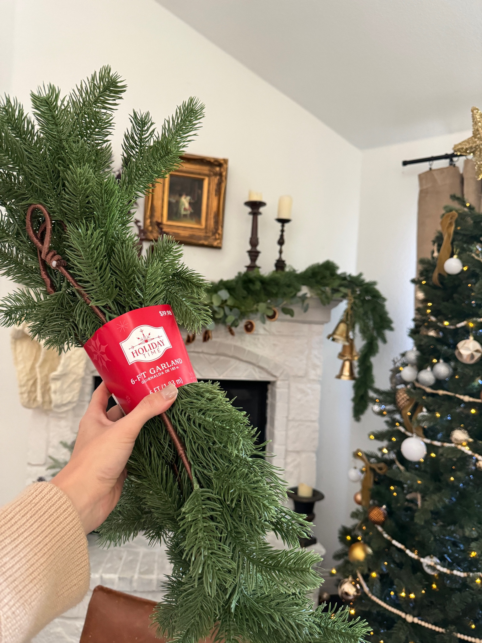 Just added this 6’ garland to my mantle and it’s such great quality for only $20??? 

#LTKHoliday #LTKSeasonal #LTKHolidaySale